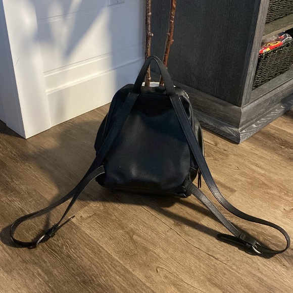 Mini backpack purse- black - Picture 2 of 12